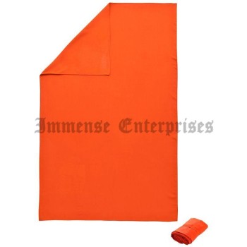 Bright Orange Micro Swimming Towel